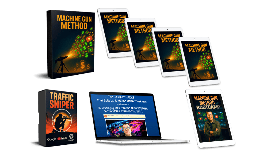 Flood the Web: Unlock Explosive AI Video Traffic with The Machine Gun Method in Minutes Hero Group MGM